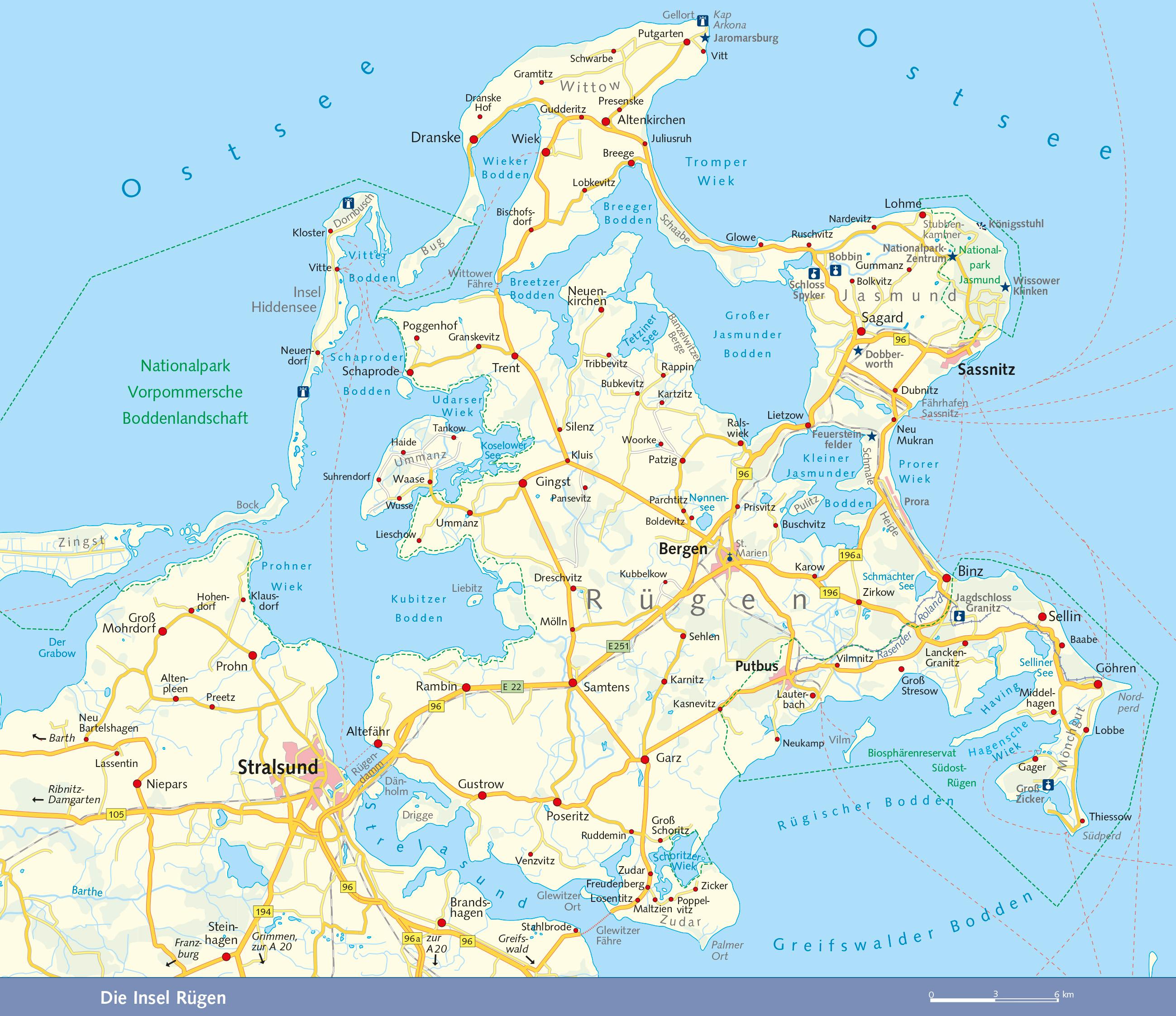 Beispielinhalt (Bild) TRESCHER Reiseführer Ostseeküste Mecklenburg-Vorpommern