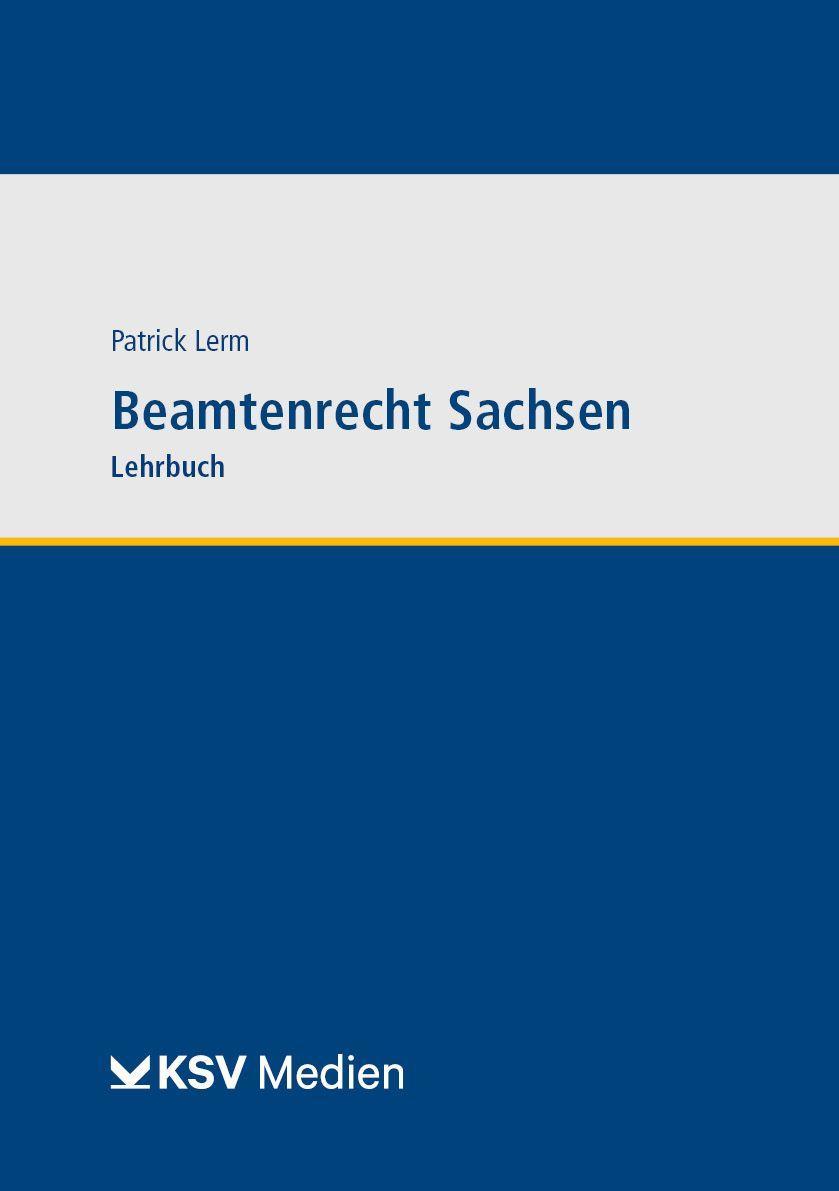 Vorderes Coverbild Beamtenrecht Sachsen