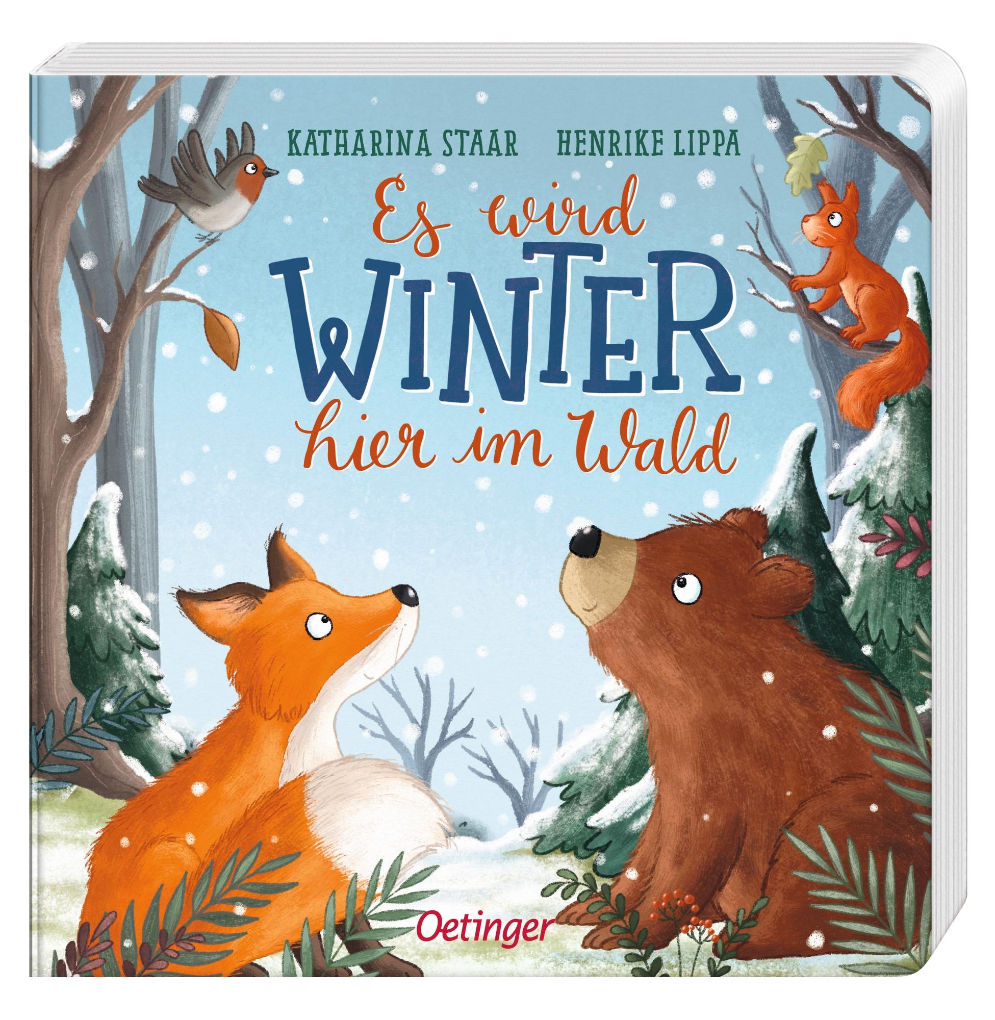 Beispielinhalt (Bild) Es wird Winter hier im Wald
