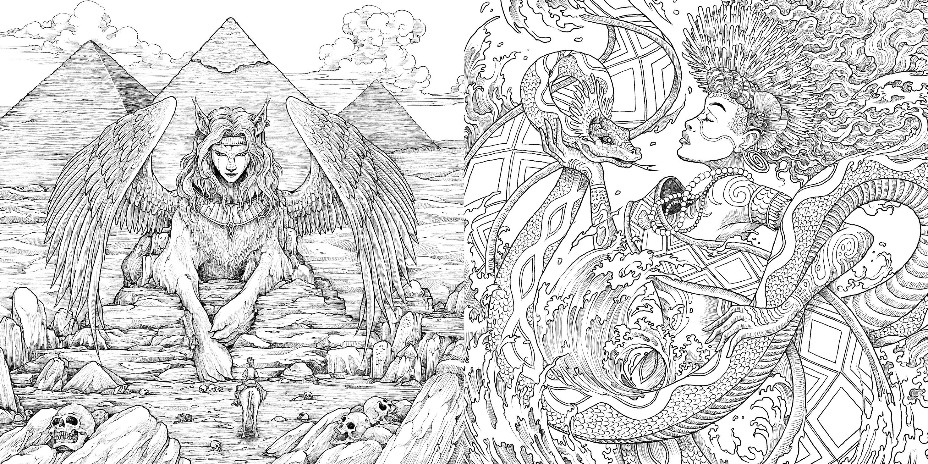 Beispielinhalt (Bild) Mythische Welt