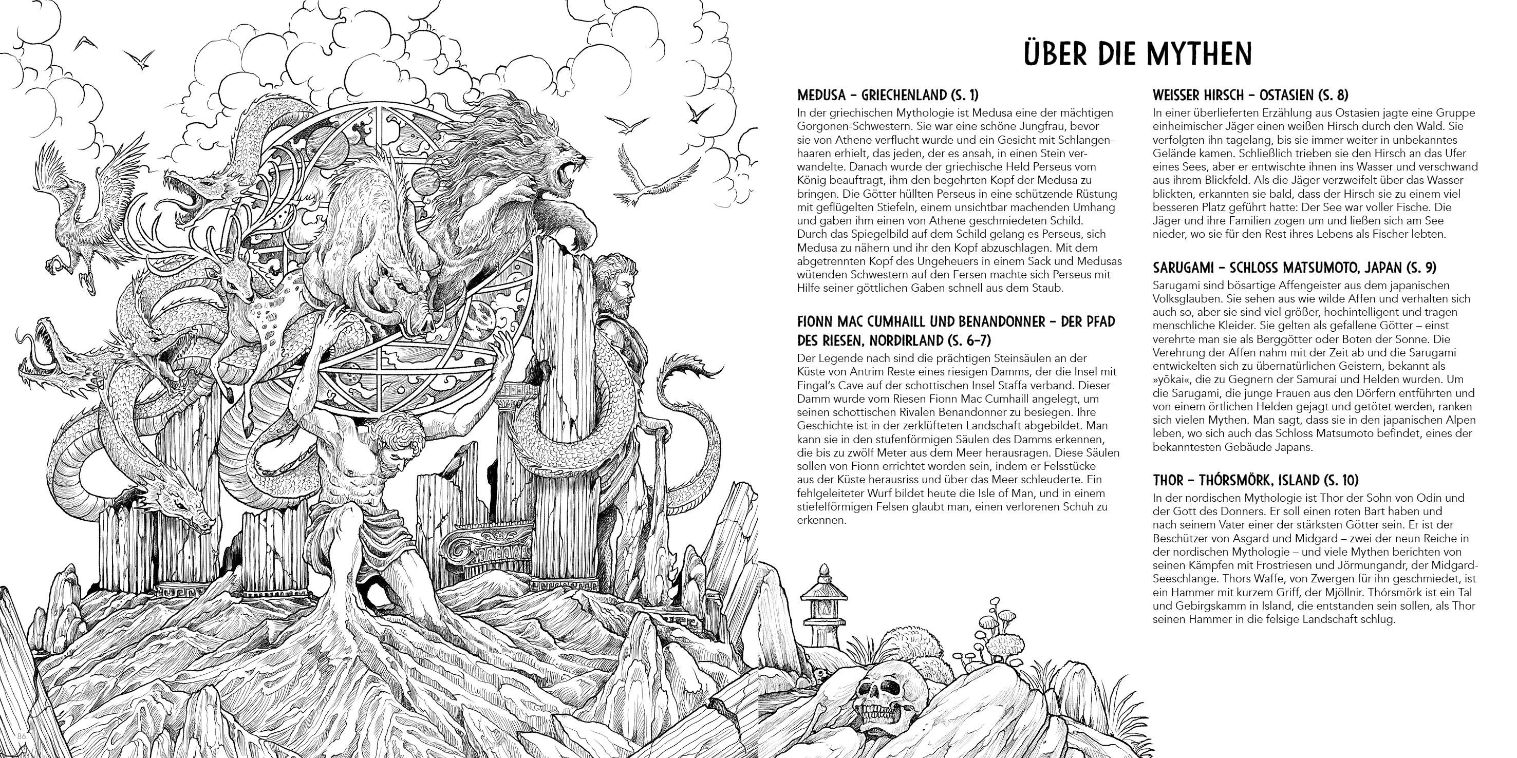 Beispielinhalt (Bild) Mythische Welt