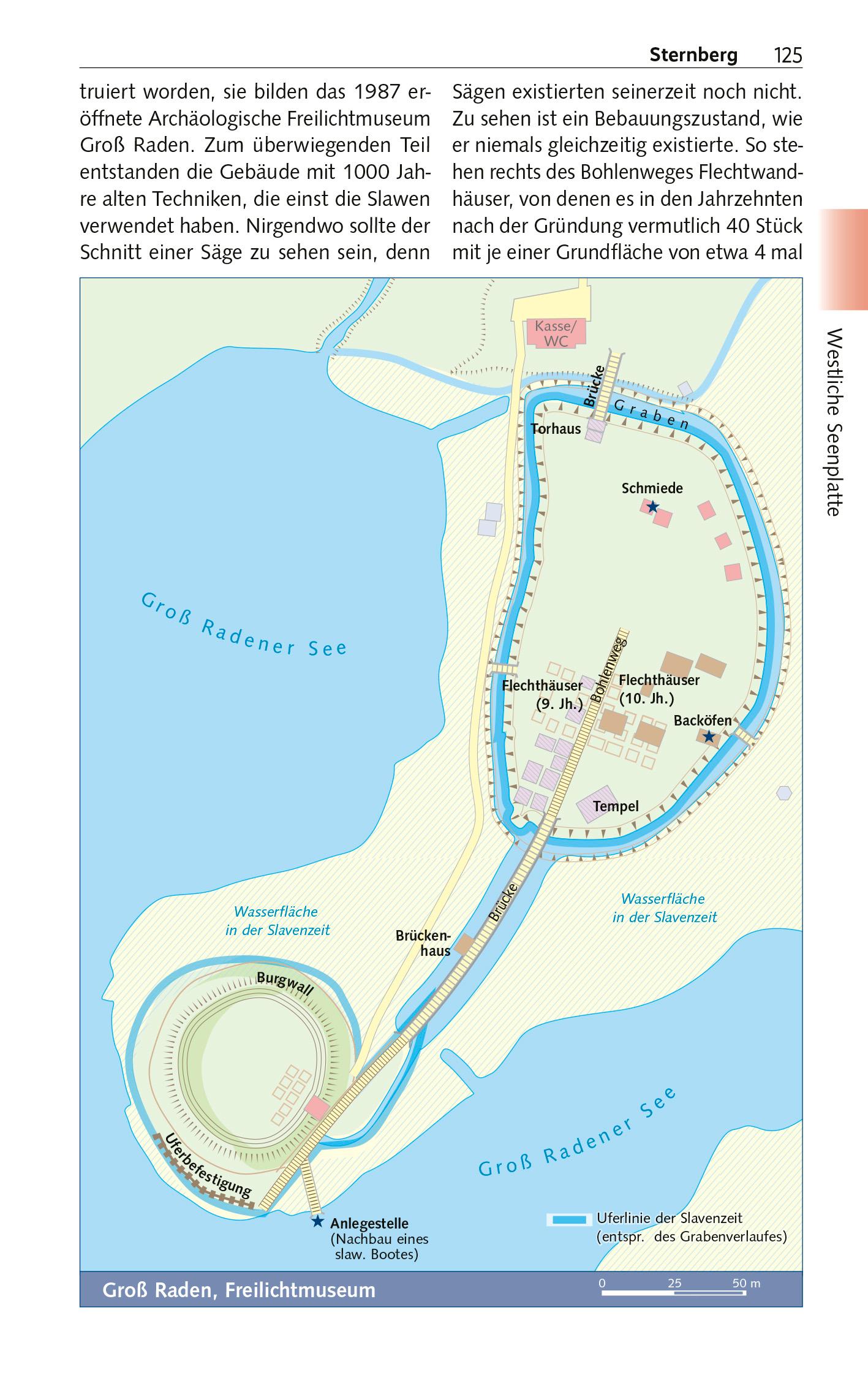 Beispielinhalt (Bild) Reiseführer Mecklenburgische Seenplatte