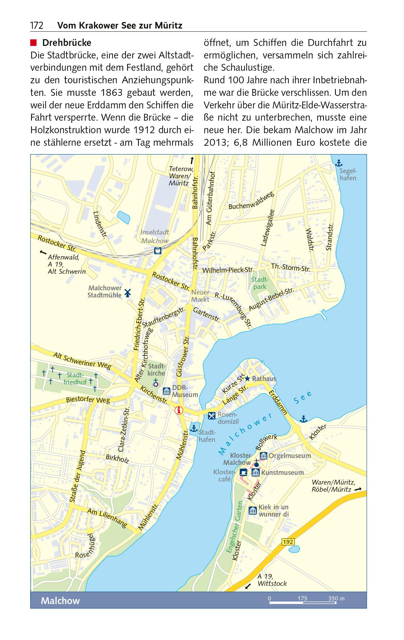 Beispielinhalt (Bild) Reiseführer Mecklenburgische Seenplatte
