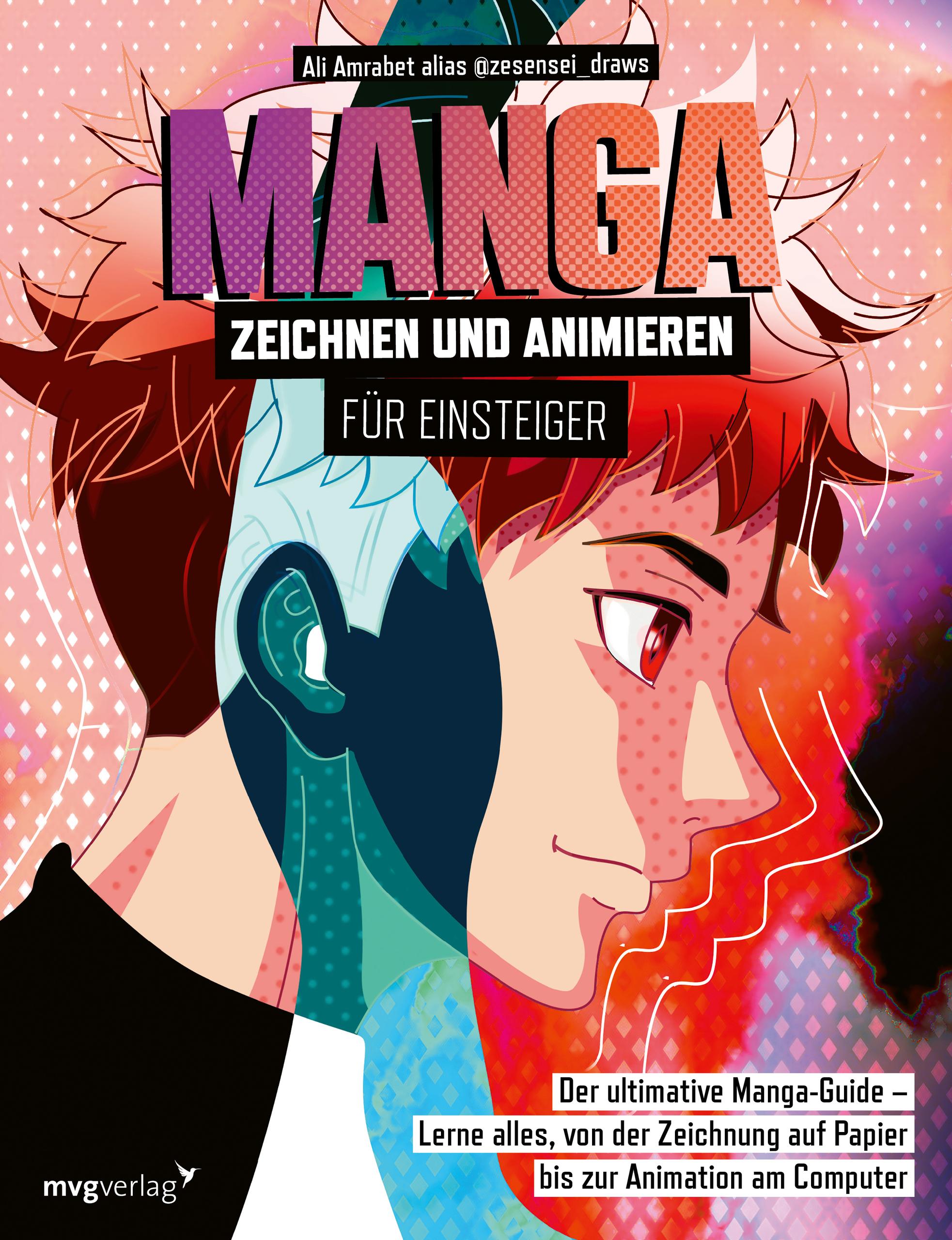 Vorderes Coverbild Manga zeichnen und animieren für Einsteiger