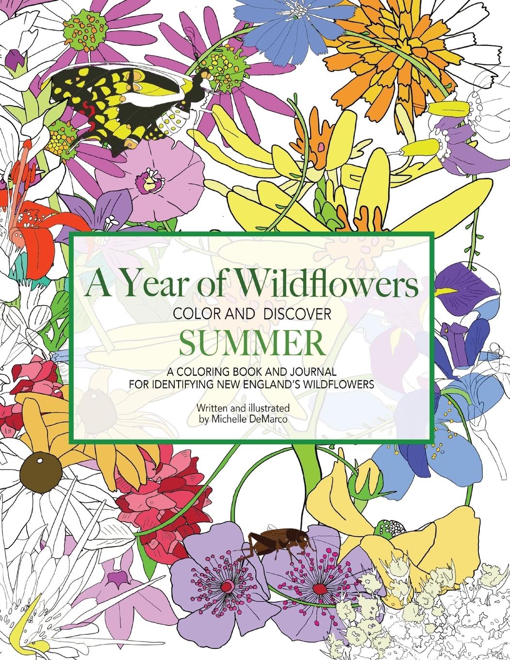 Vorderes Coverbild A Year of Wildflowers-SUMMER