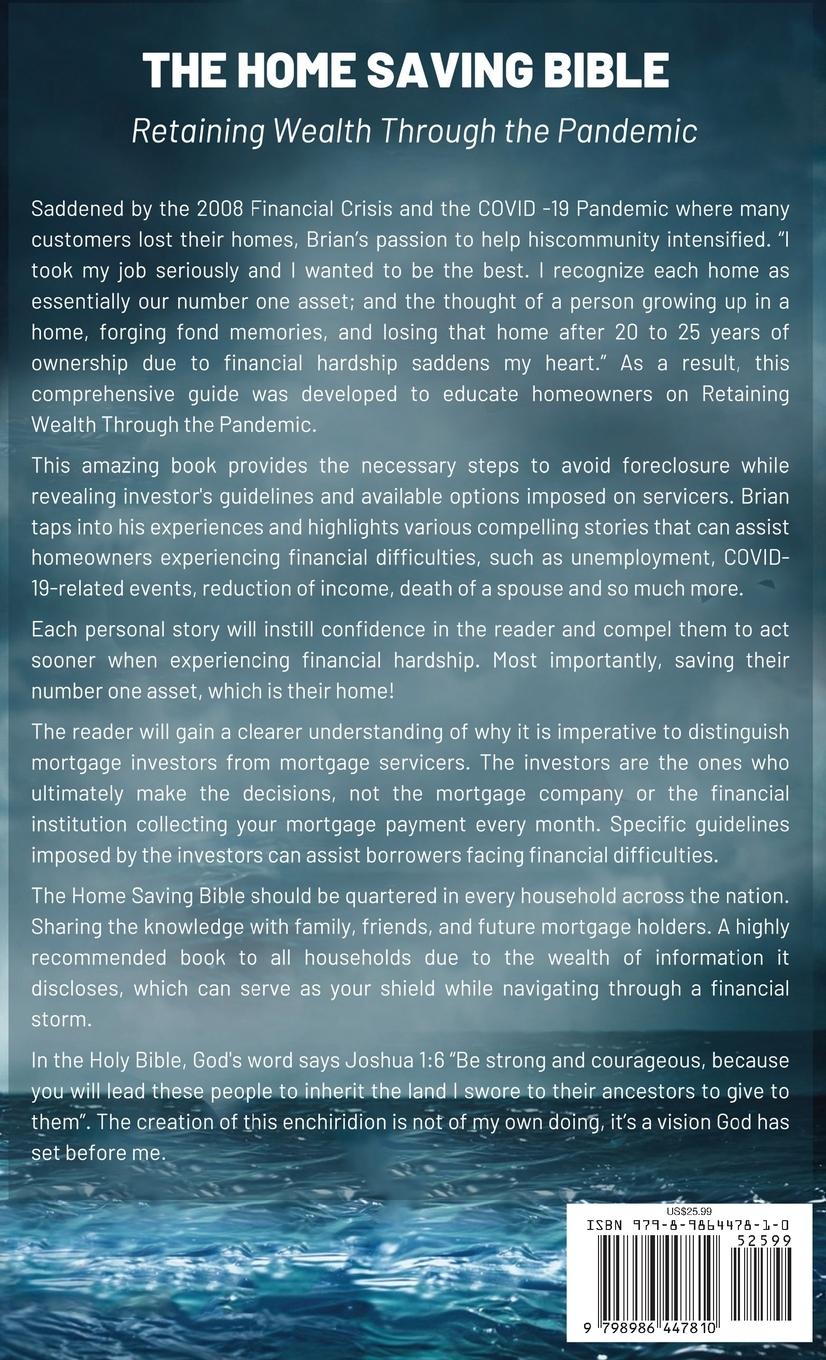 Rückseitencover The Home Saving Bible - Retaining Wealth Through the Pandemic