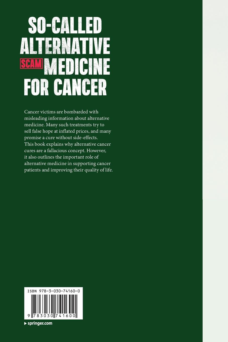 Rückseitencover So-Called Alternative Medicine (SCAM) for Cancer