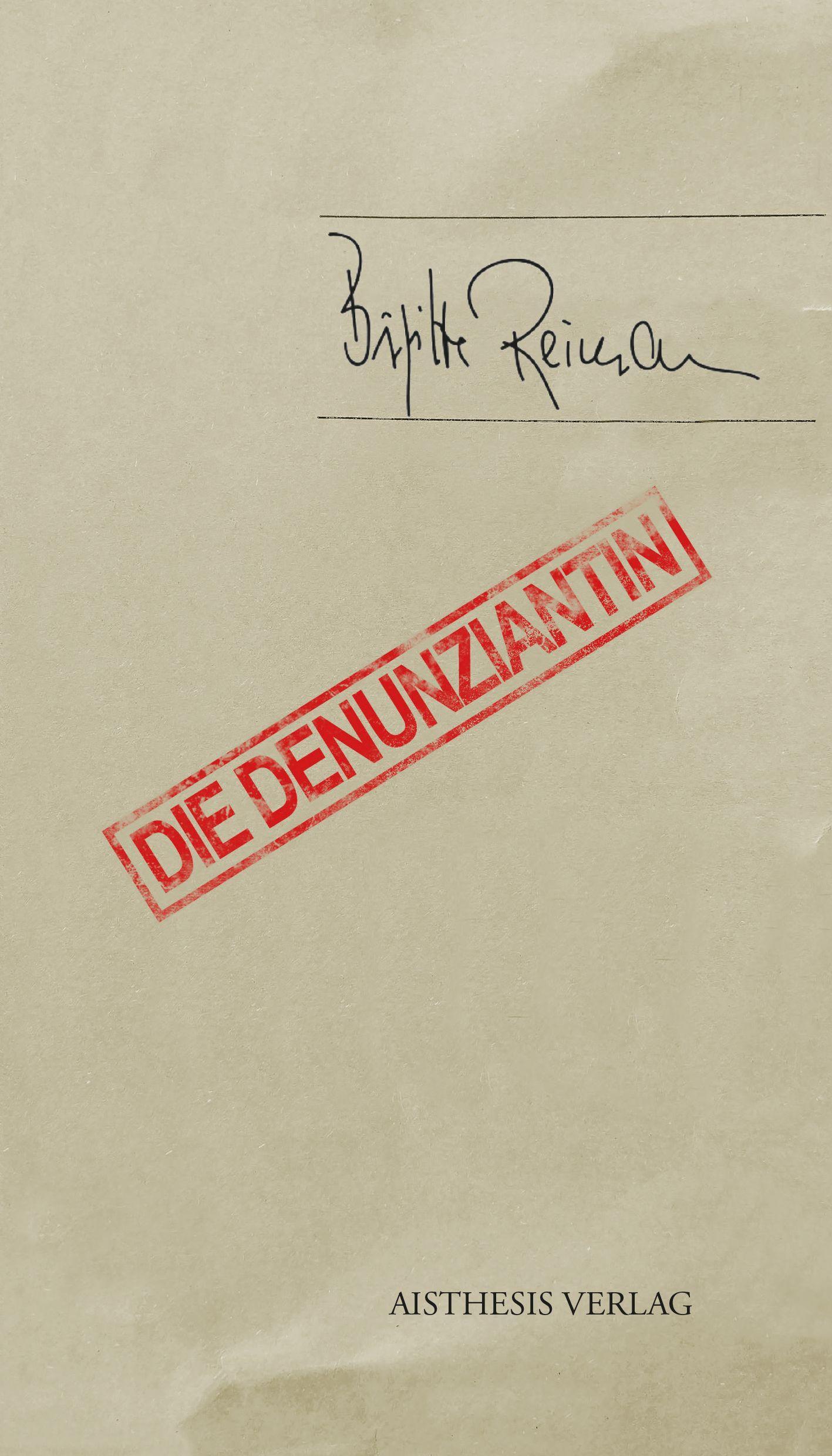 Vorderes Coverbild Die Denunziantin