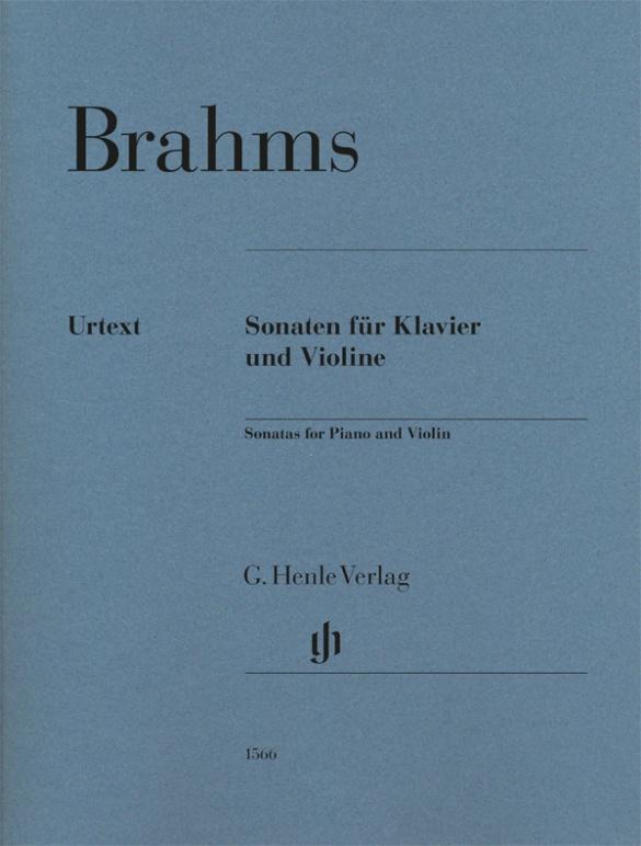 Vorderes Coverbild Johannes Brahms - Violinsonaten