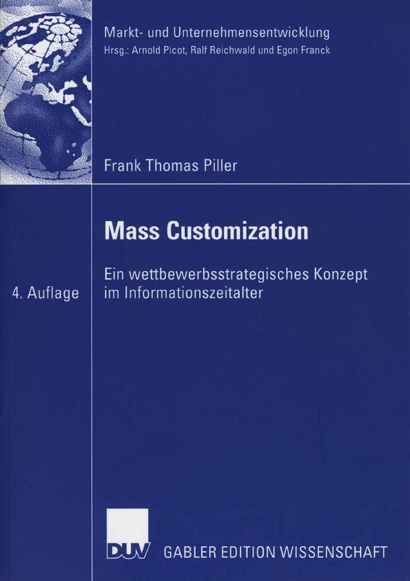 Vorderes Coverbild Mass Customization