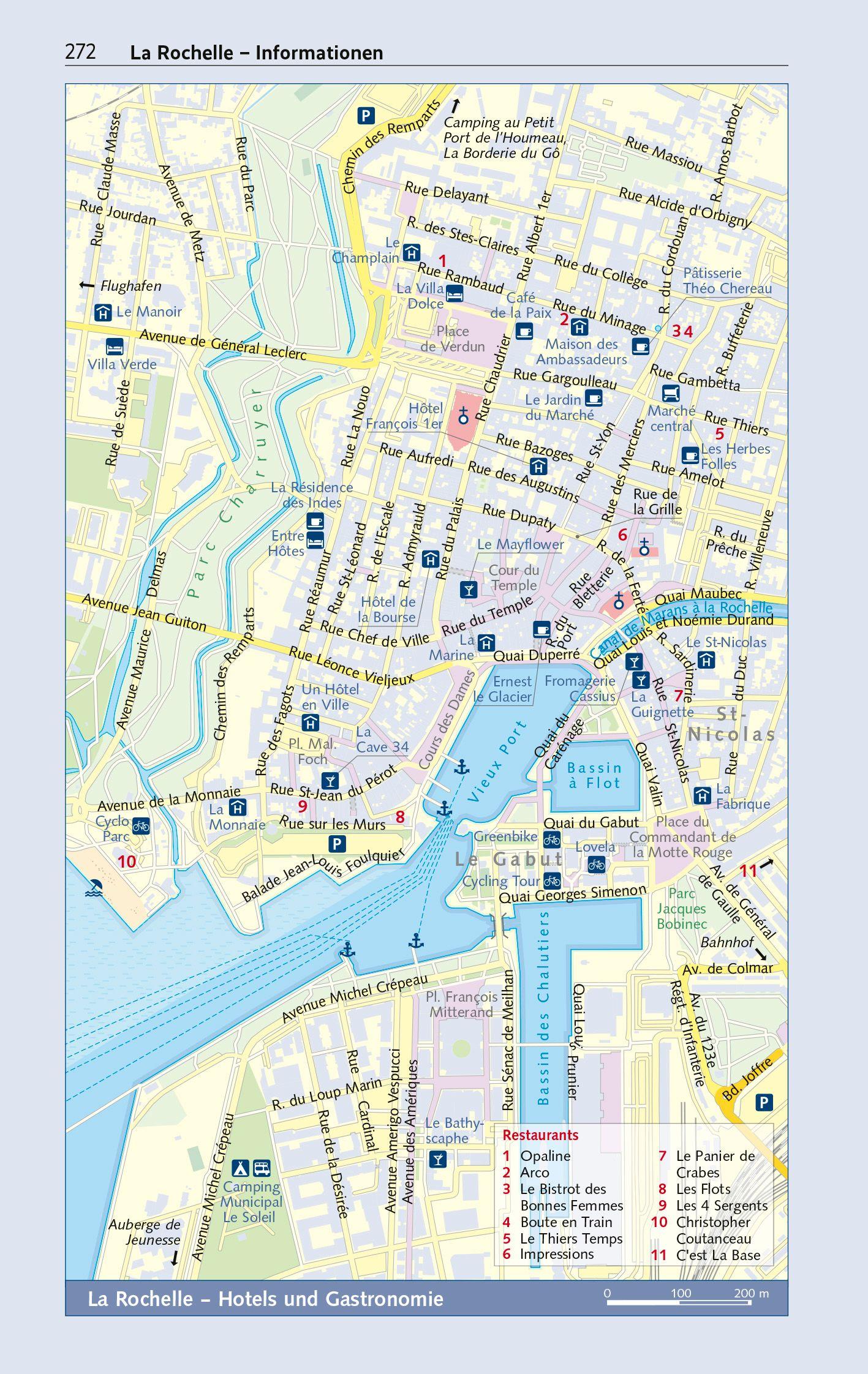 Beispielinhalt (Bild) TRESCHER Reiseführer Französische Atlantikküste