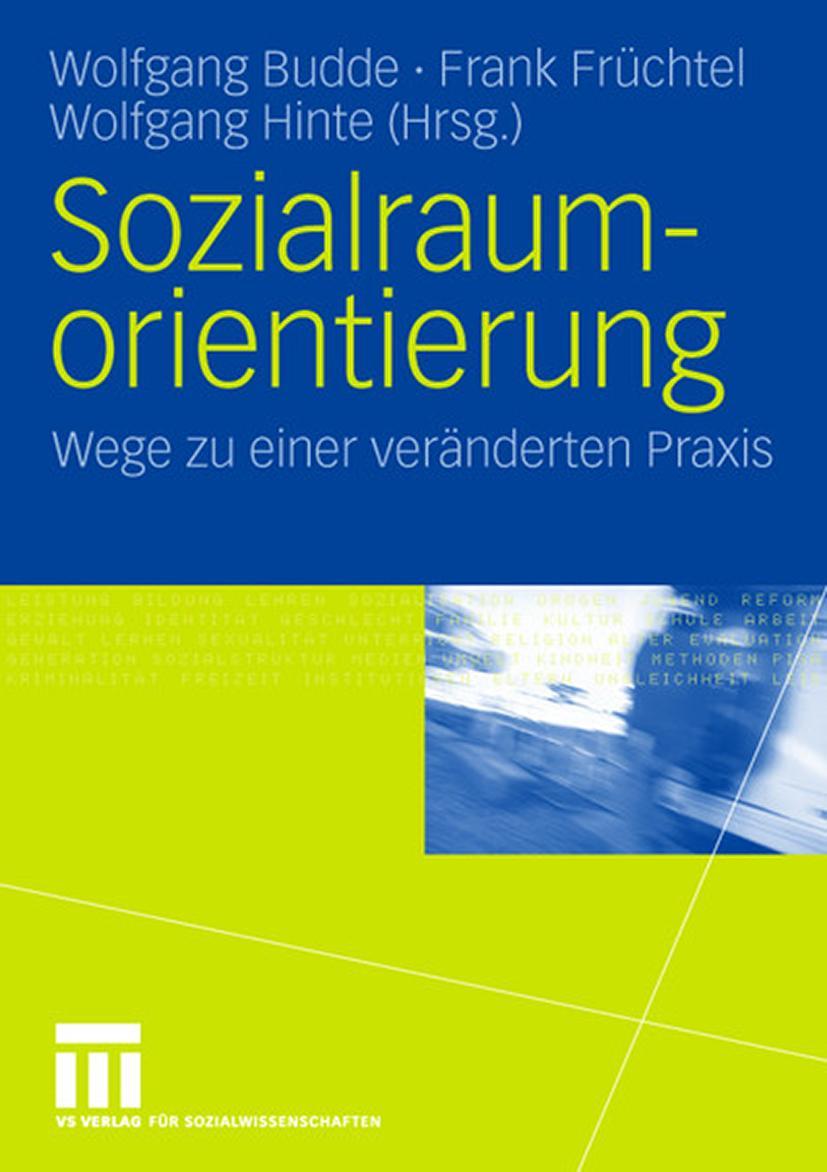 Vorderes Coverbild Sozialraumorientierung