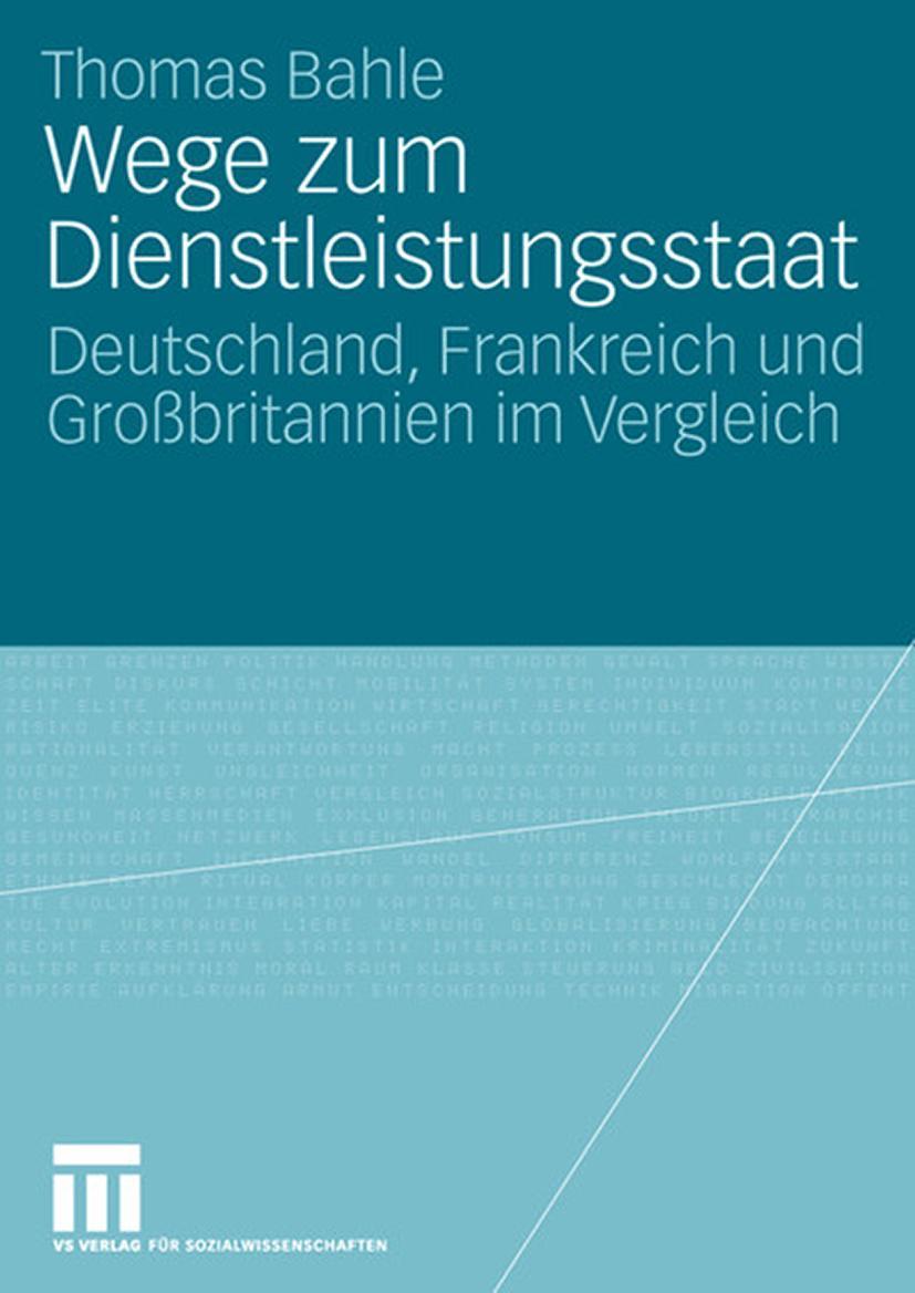 Vorderes Coverbild Wege zum Dienstleistungsstaat