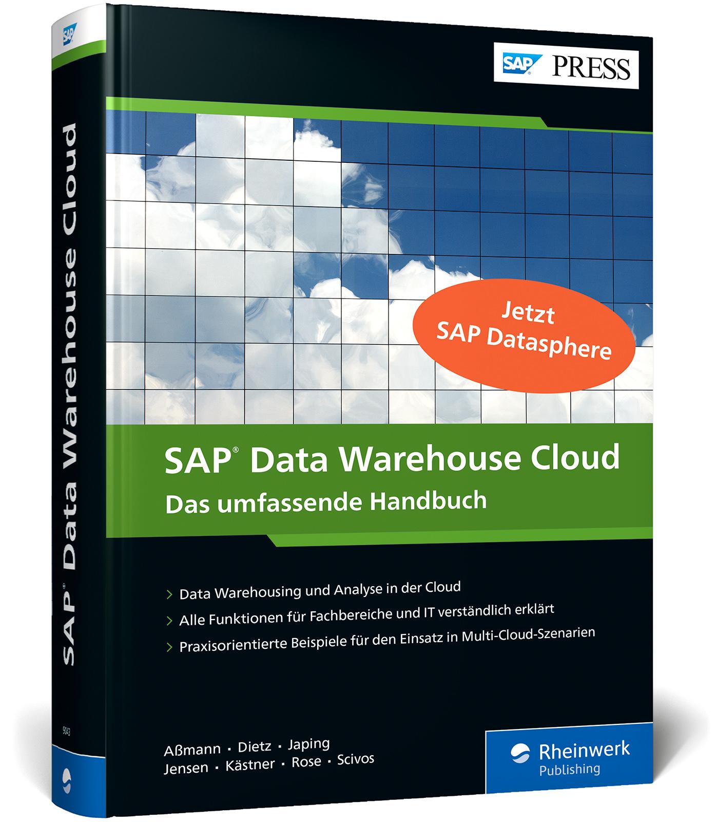 Vorderes Coverbild SAP Data Warehouse Cloud