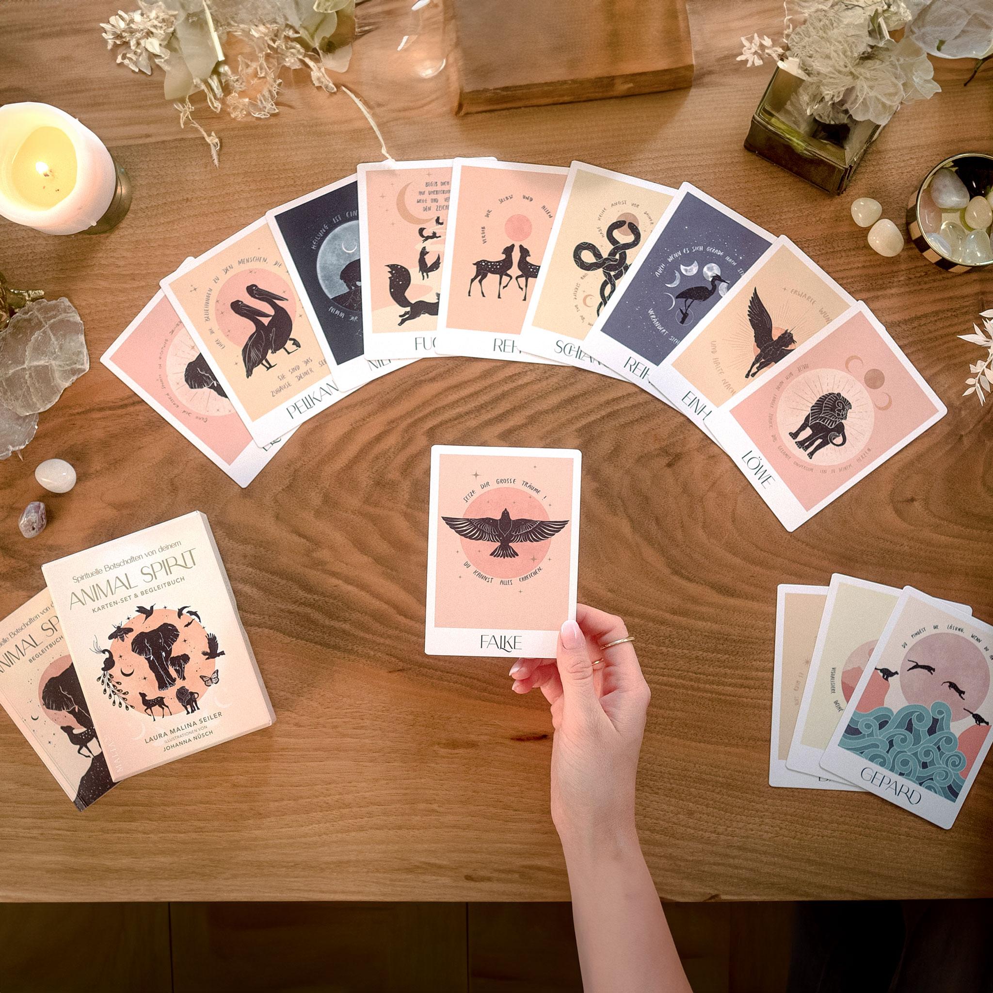 Beispielinhalt (Bild) Spirituelle Botschaften von deinem Animal Spirit