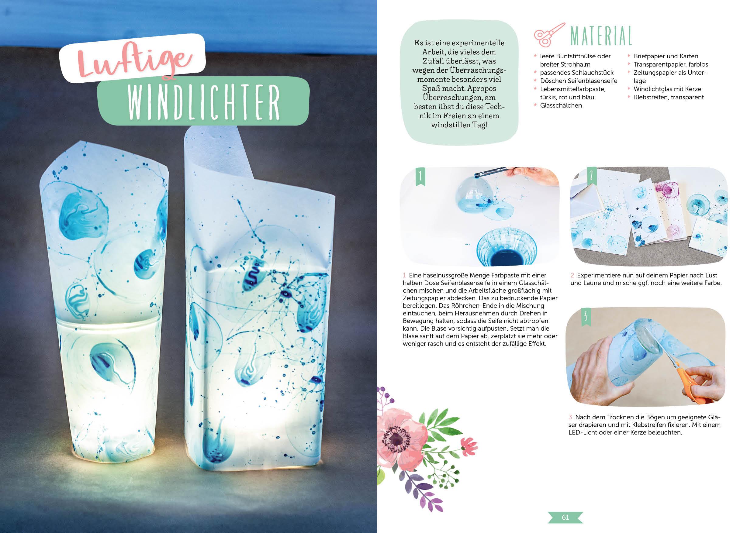 Beispielinhalt (Bild) Hallo Frühling: Wunderschöne Kreativprojekte für Frühling und Ostern