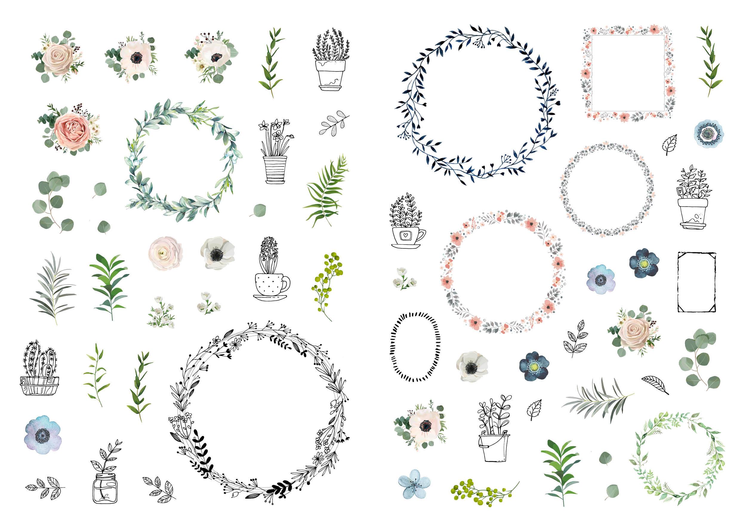 Beispielinhalt (Bild) Frühlings-Sticker-Traum