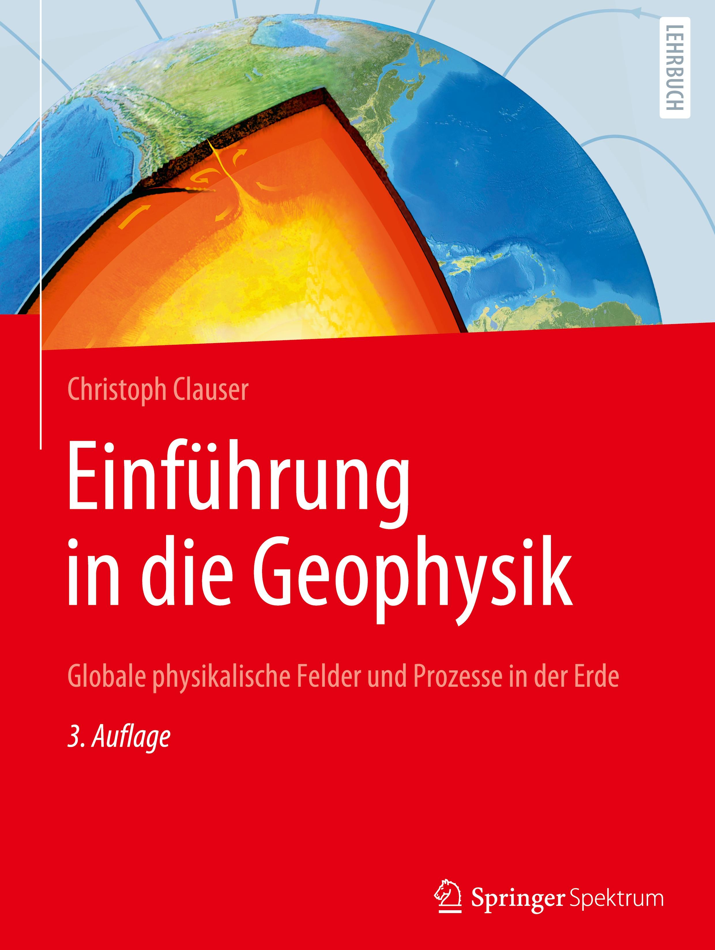 Vorderes Coverbild Einführung in die Geophysik