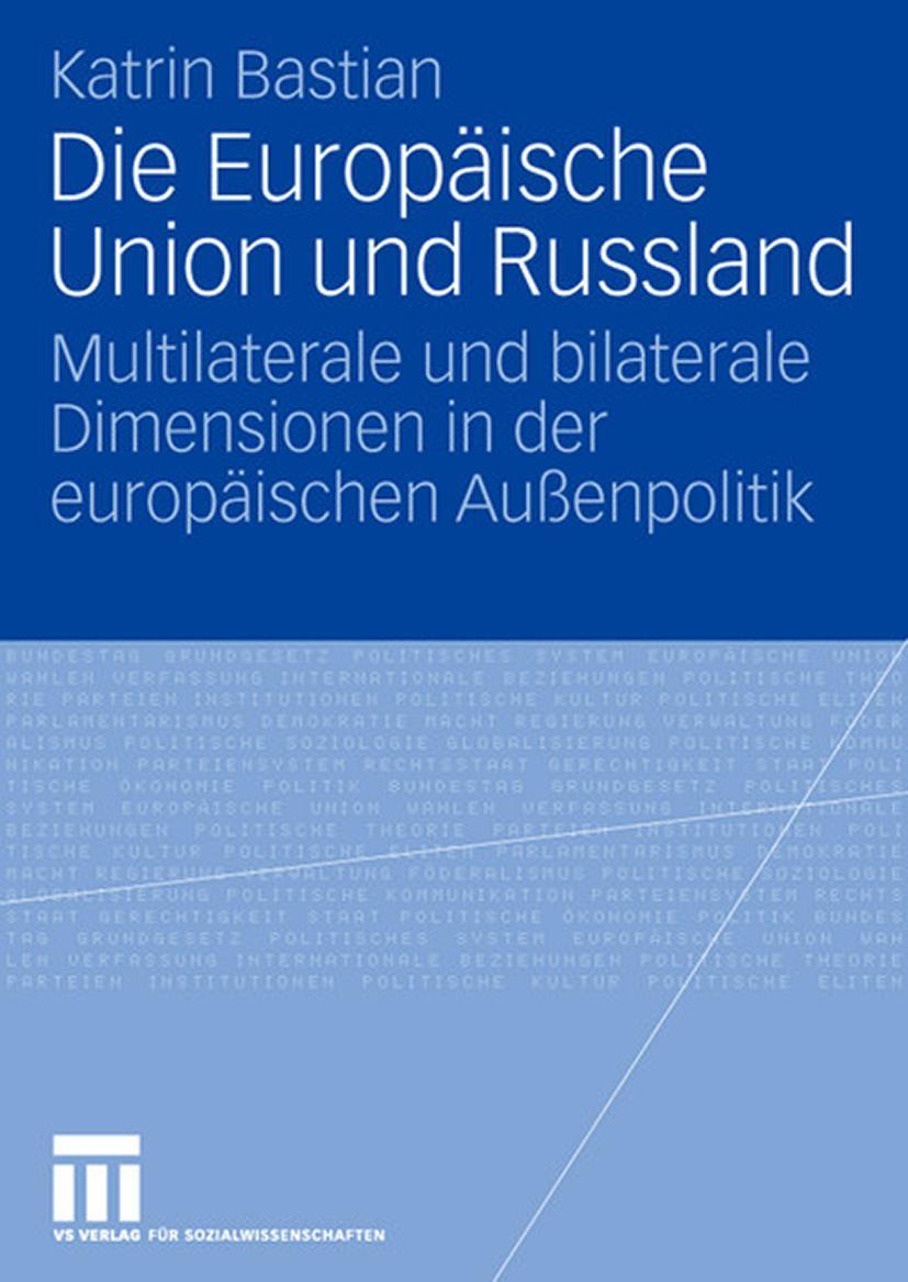 Vorderes Coverbild Die Europäische Union und Russland