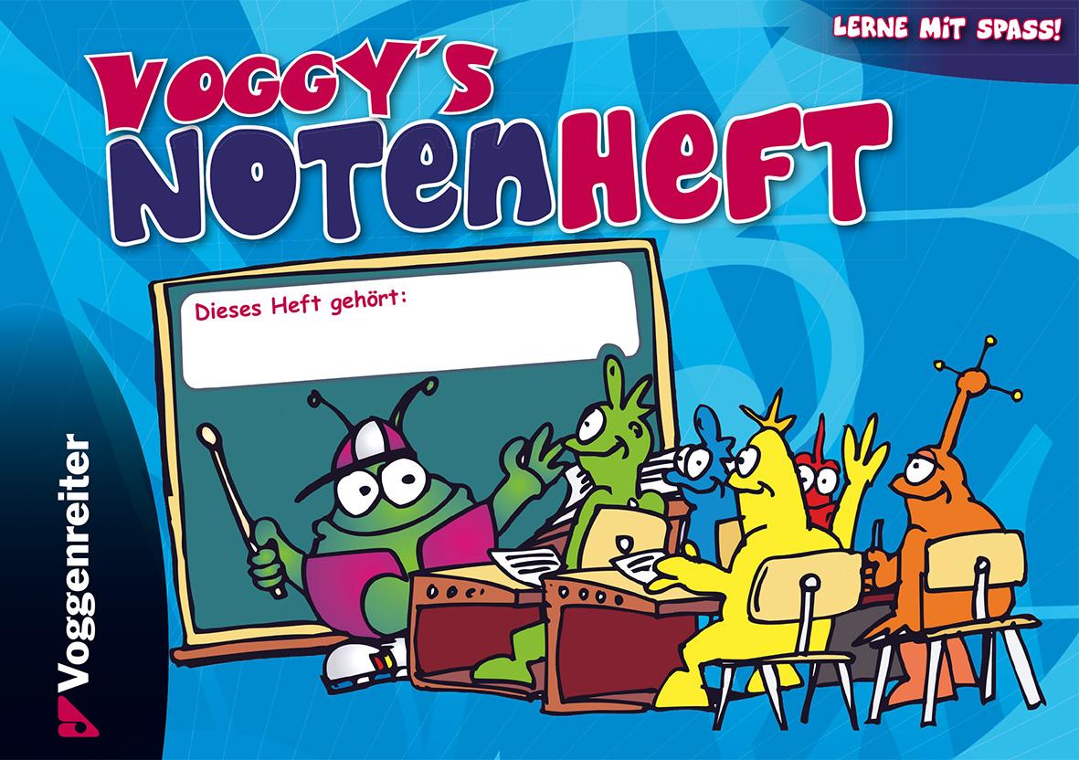 Vorderes Coverbild Voggy's Notenheft