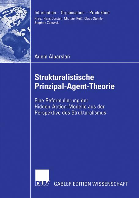 Vorderes Coverbild Strukturalistische Prinzipal-Agent-Theorie