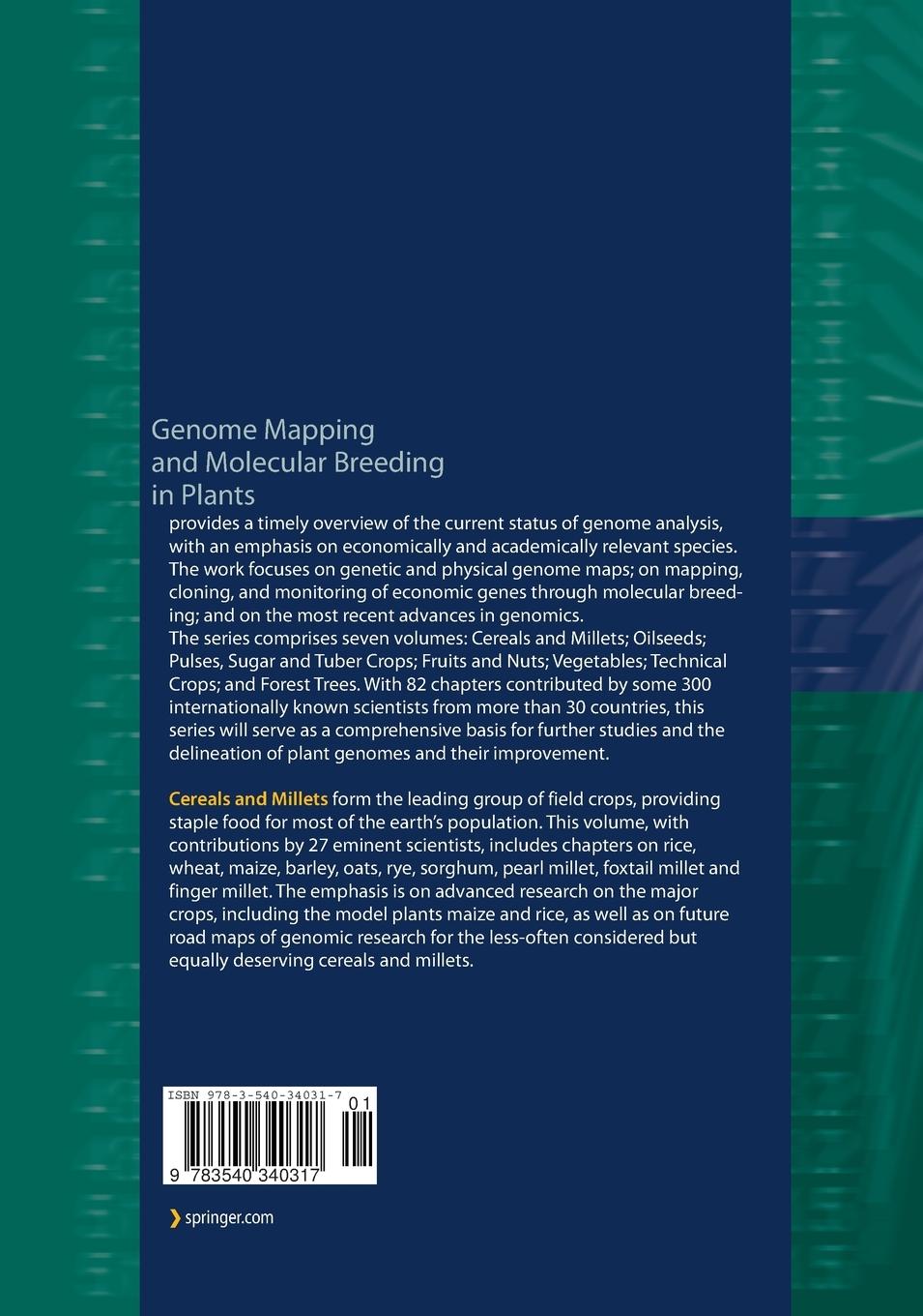 Rückseitencover Cereals and Millets