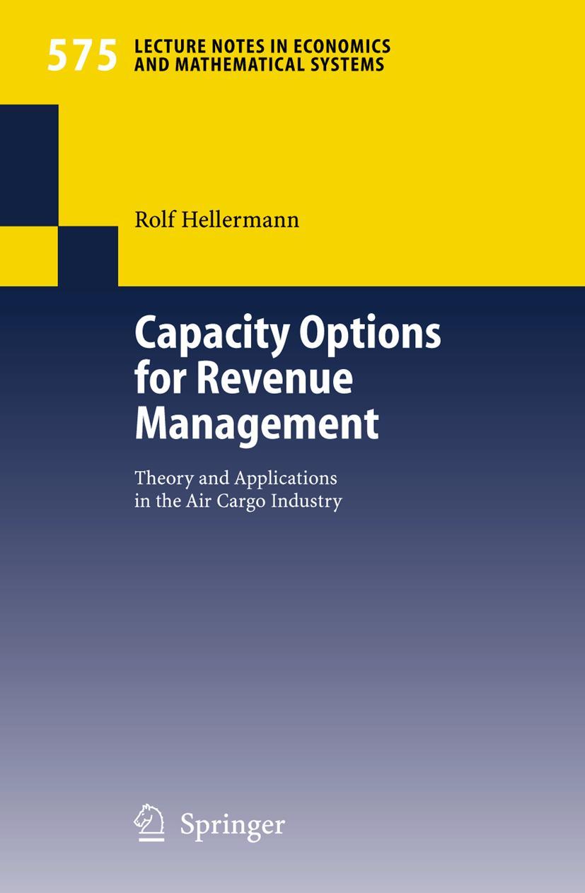 Vorderes Coverbild Capacity Options for Revenue Management