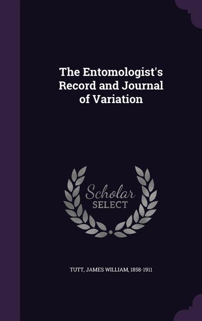 Vorderes Coverbild The Entomologist's Record and Journal of Variation