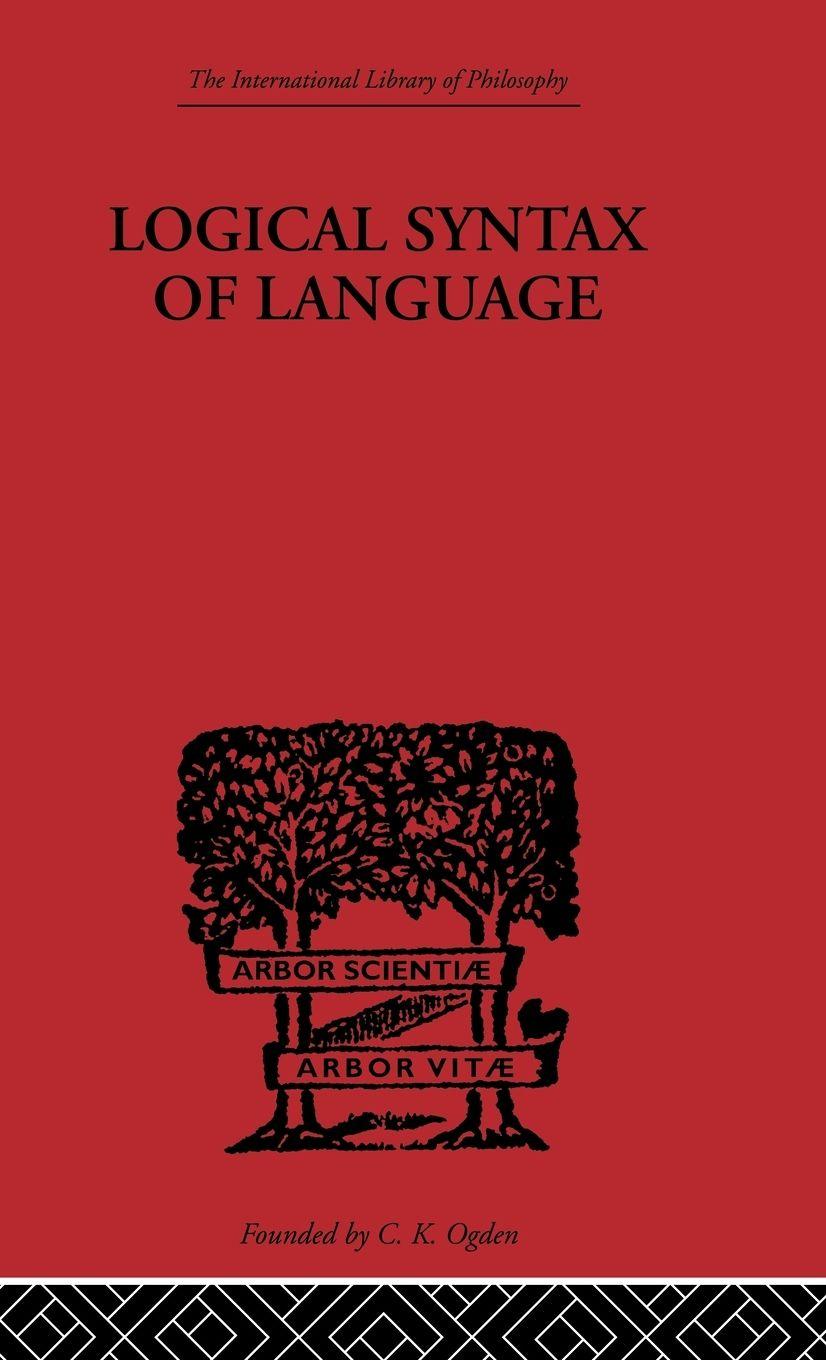 Vorderes Coverbild Logical Syntax of Language