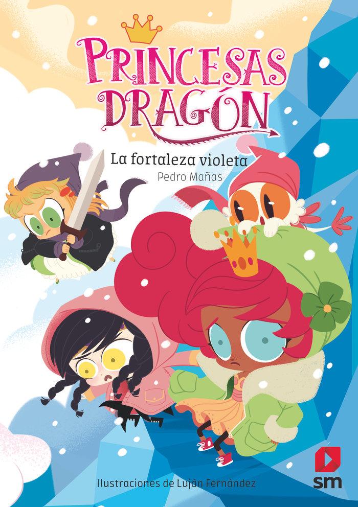 Vorderes Coverbild Princesas Dragón: La fortaleza violeta