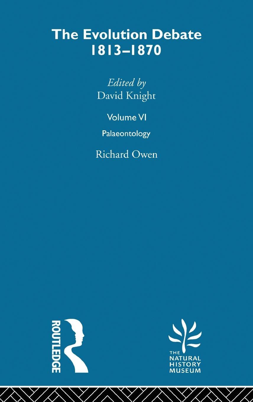 Vorderes Coverbild Palaeontology, 1860