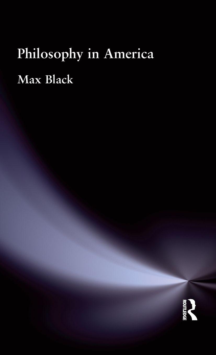 Vorderes Coverbild Philosophy in America