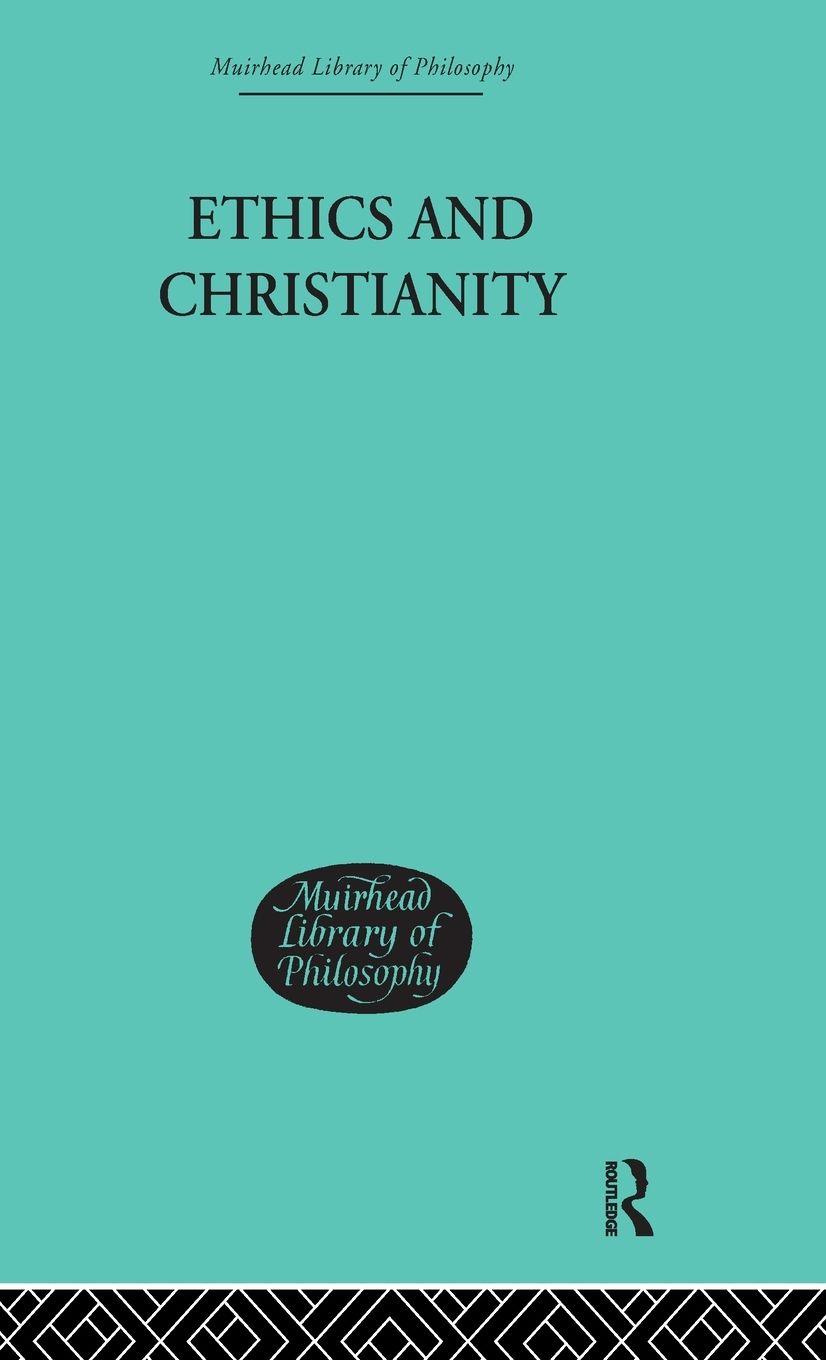 Vorderes Coverbild Ethics and Christianity