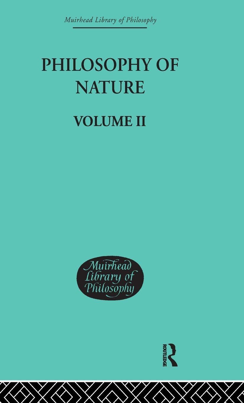 Vorderes Coverbild Hegel's Philosophy of Nature
