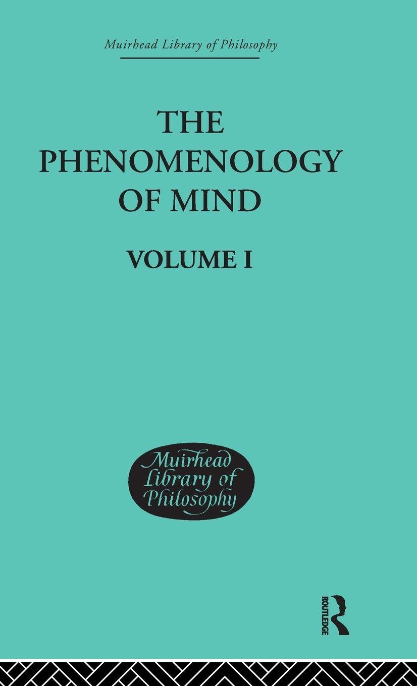 Vorderes Coverbild The Phenomenology of Mind