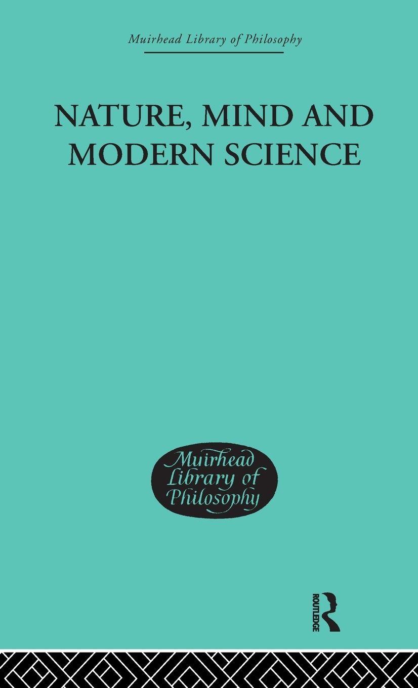 Vorderes Coverbild Nature, Mind and Modern Science