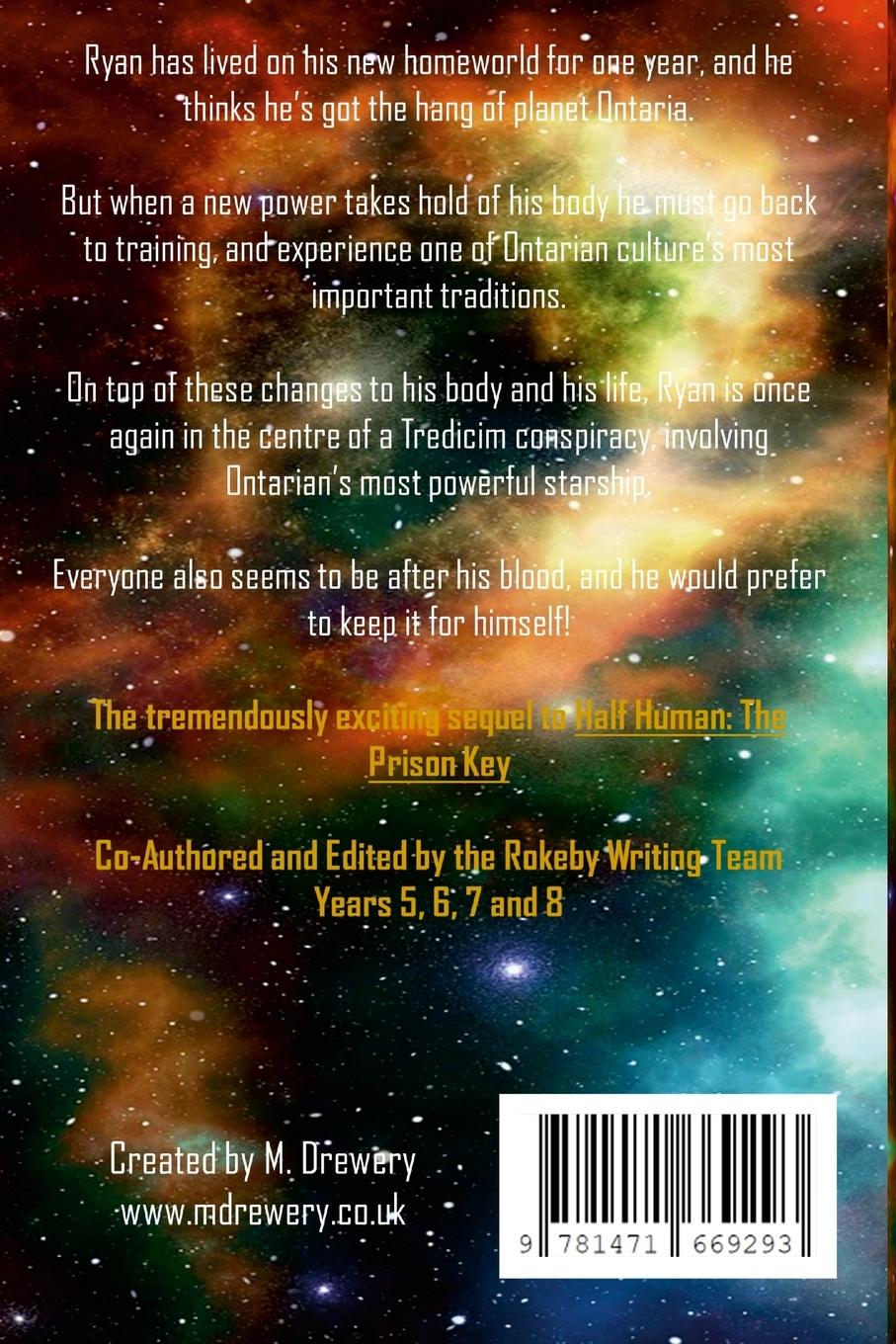 Rückseitencover Half Human