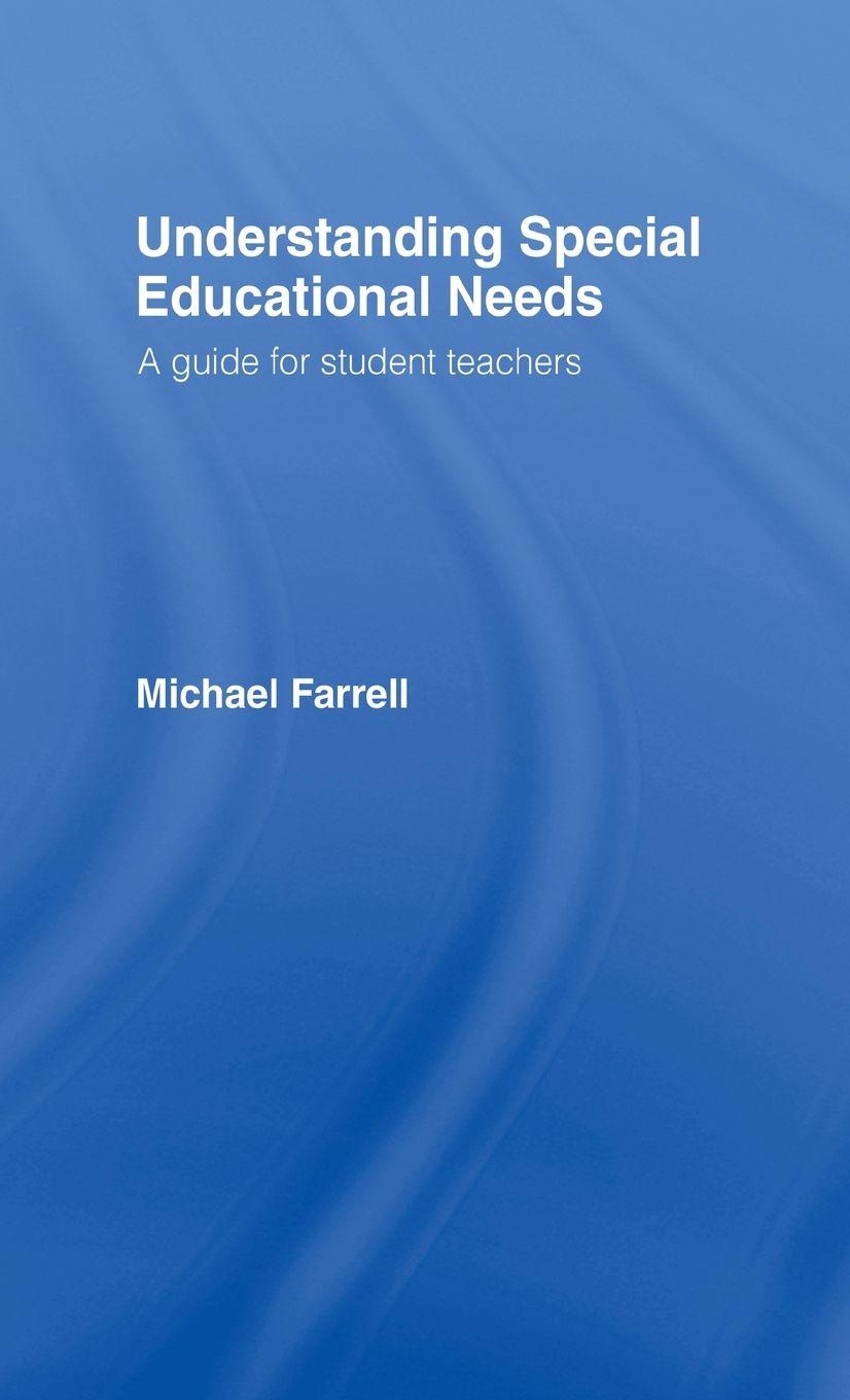 Vorderes Coverbild Understanding Special Educational Needs