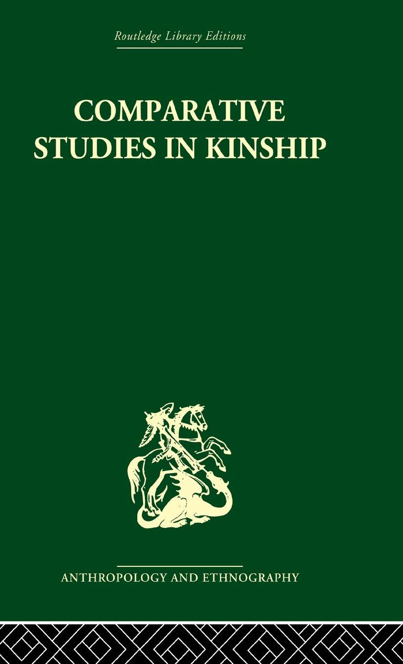 Vorderes Coverbild Comparative Studies in Kinship