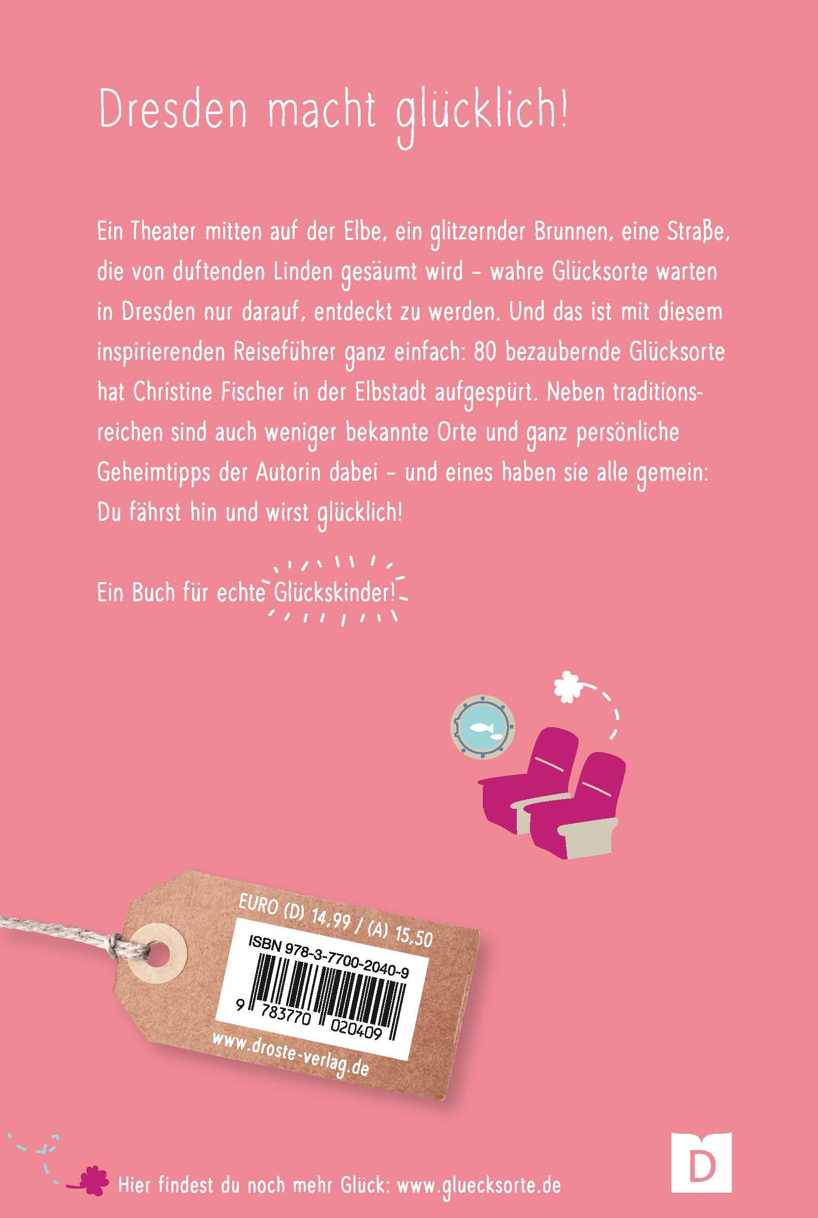 Rückseitencover Glücksorte in Dresden