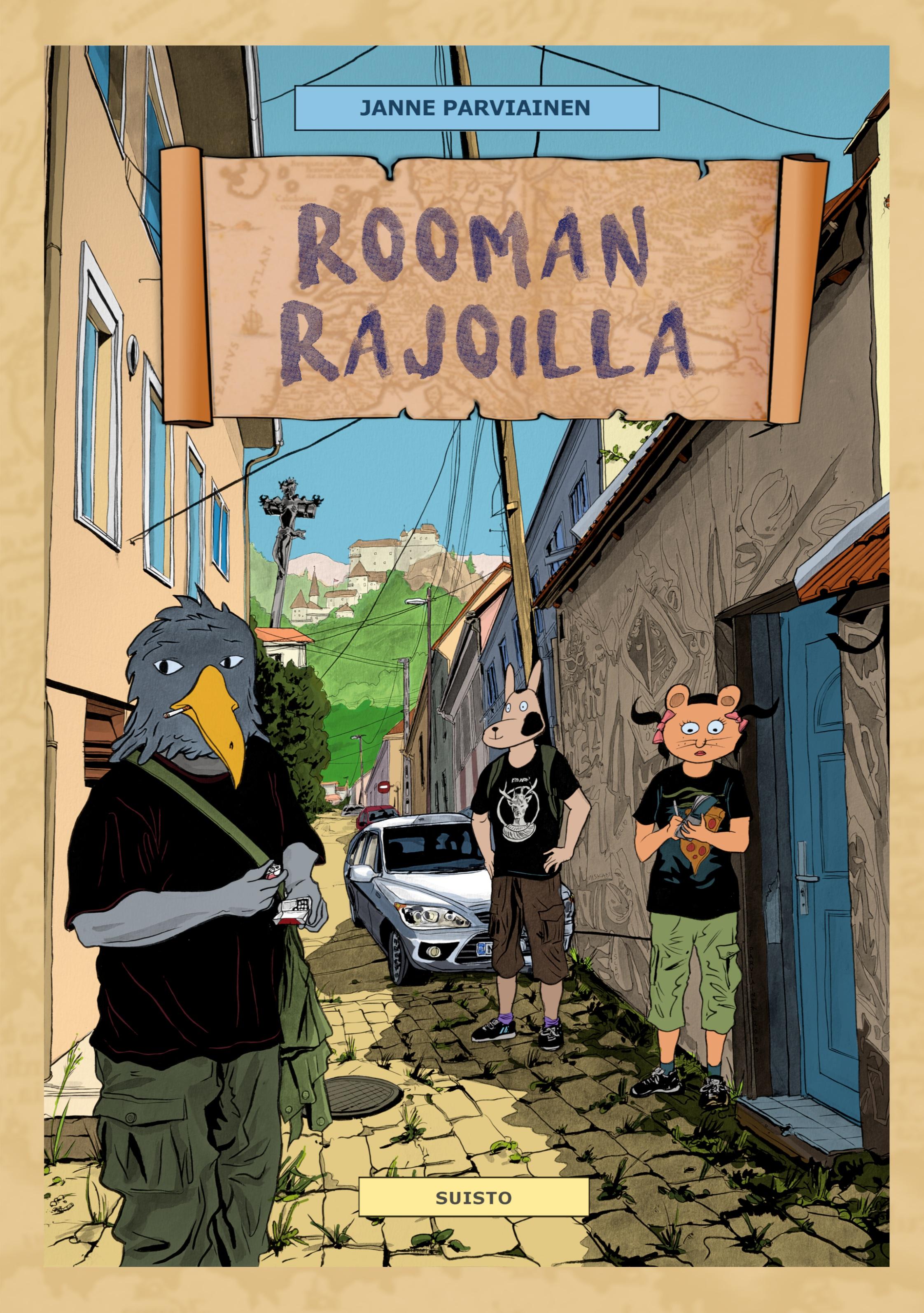 Vorderes Coverbild Rooman rajoilla