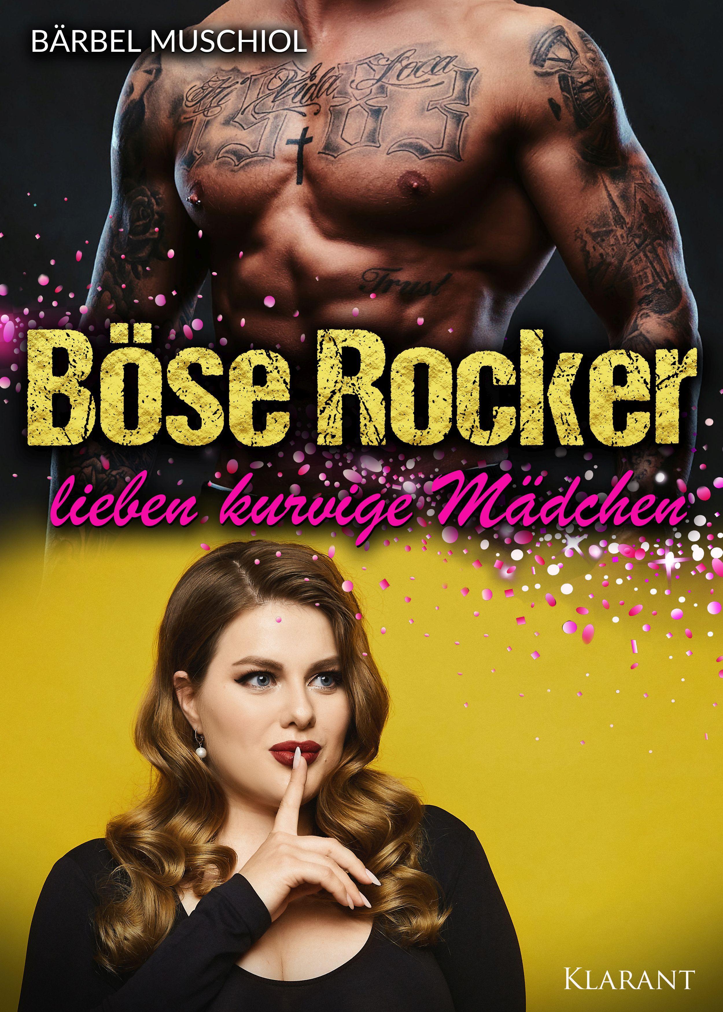 Vorderes Coverbild Böse Rocker lieben kurvige Mädchen. Rockerroman