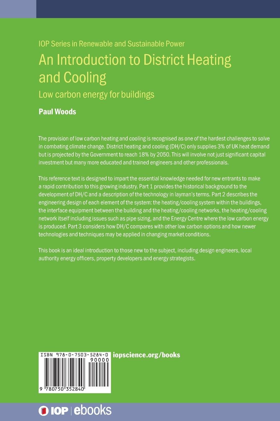 Rückseitencover An Introduction to District Heating and Cooling