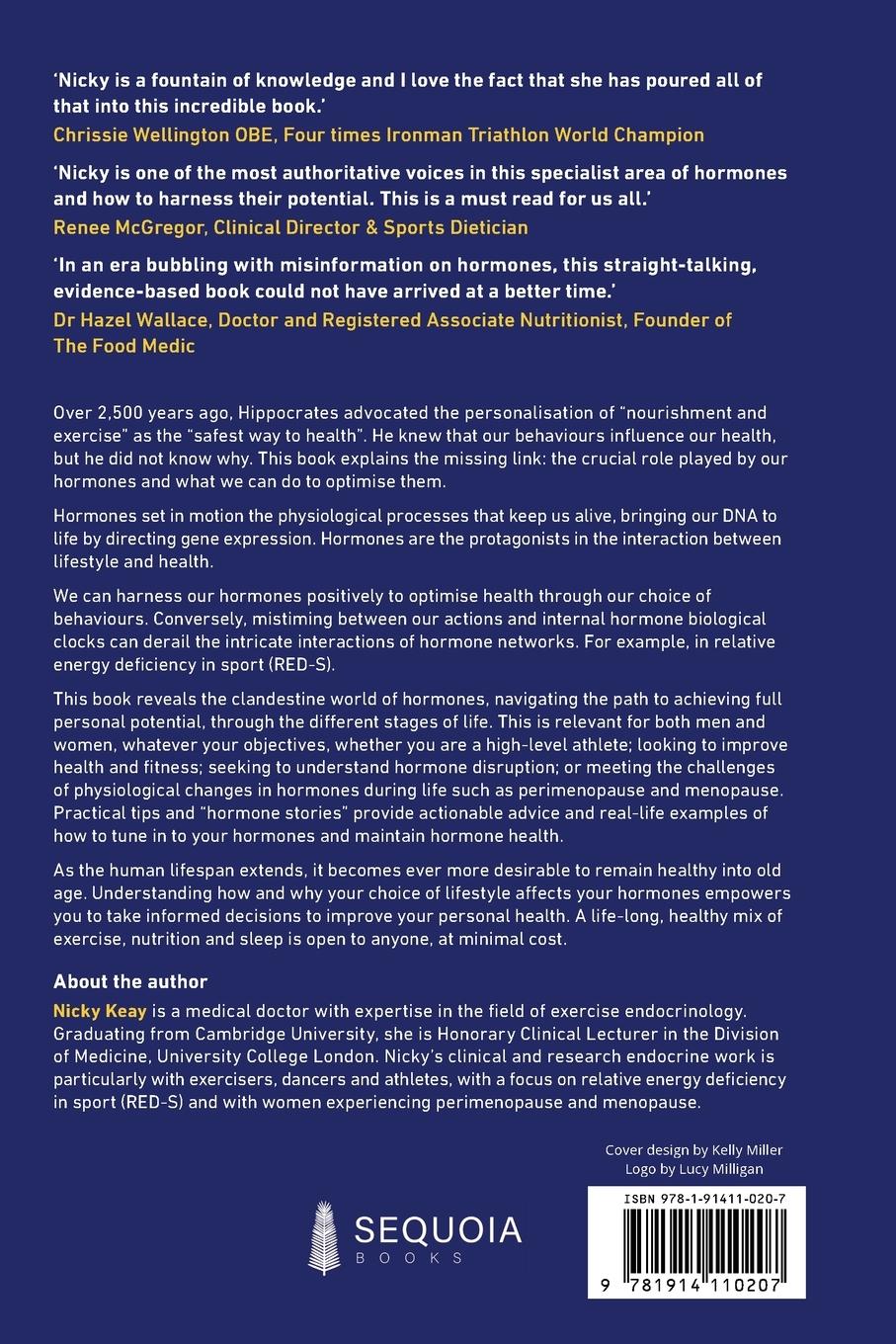 Rückseitencover Hormones, Health and Human Potential