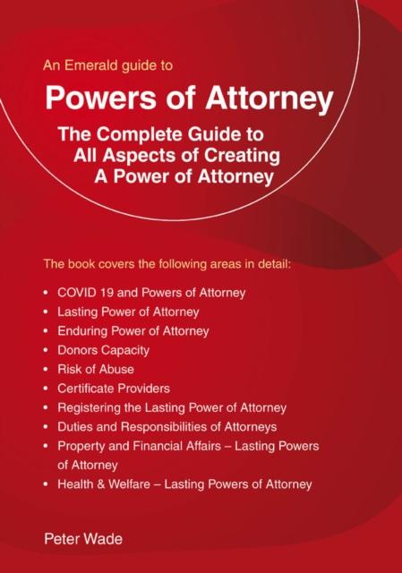 Vorderes Coverbild An Emerald Guide to Powers of Attorney
