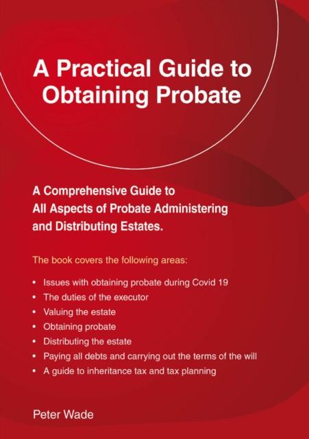Vorderes Coverbild A Practical Guide to Obtaining Probate