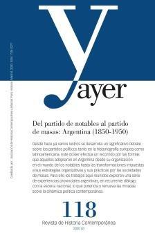 Vorderes Coverbild Del partido de notables al partido de masas : Argentina, 1850-1950