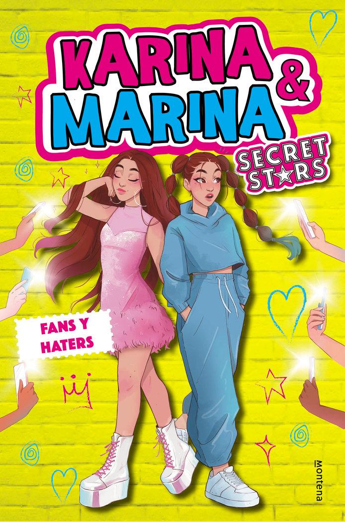 Vorderes Coverbild Fans y haters (Karina & Marina Secret Stars 2)