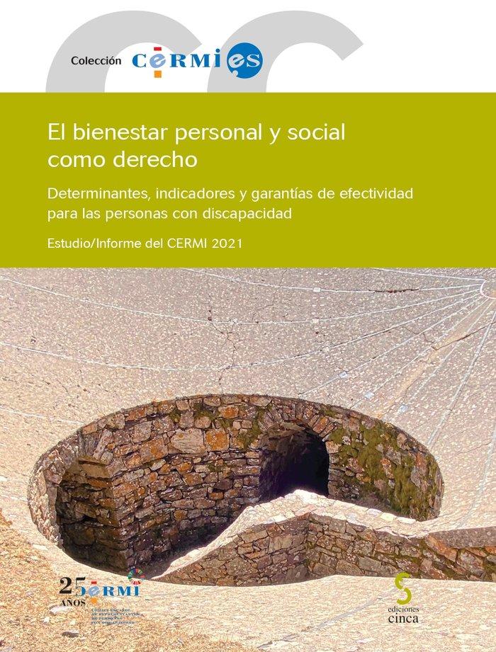 Vorderes Coverbild El bienestar personal y social como derecho: Determinantes, indicadores y garantías de efectividad para las personas con discapacidad