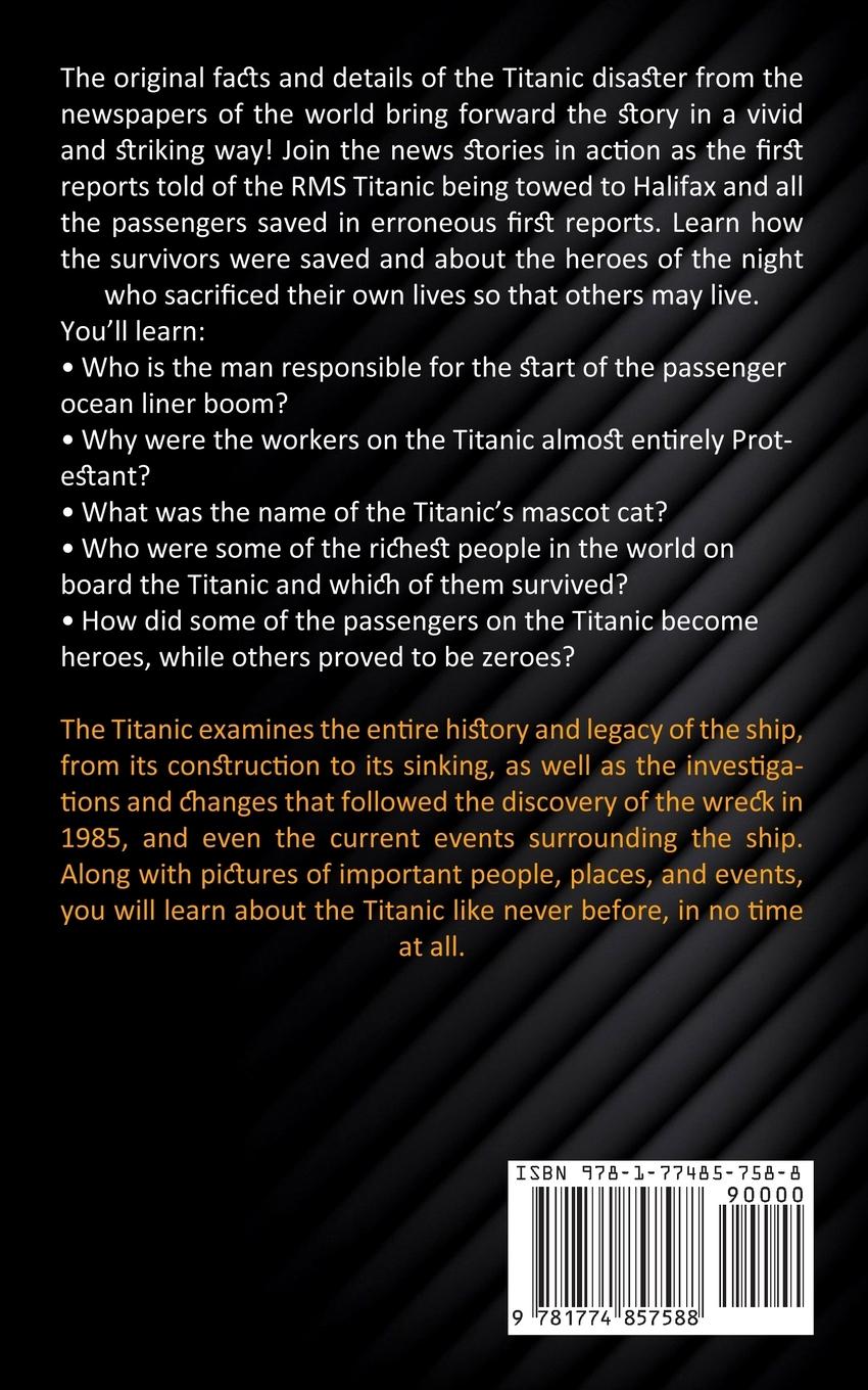 Rückseitencover Titanic